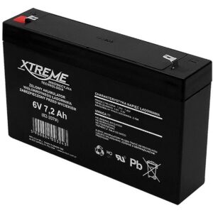 Blow Gel battery 6V 7.2Ah XTREME 82-207# 5900804003243