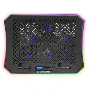 Esperanza ILLUMINATED GAMING COOLING PAD RGB GALERNE 5901299957851 5901299957851