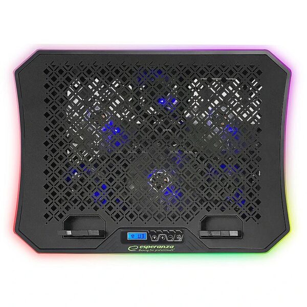 Esperanza ILLUMINATED GAMING COOLING PAD RGB GALERNE 5901299957851 5901299957851