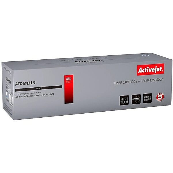 ActiveJet ATO-B431N toner (replacement for OKI 44574902; Supreme; 10000 pages; black) ATO-B431N 5901443014119