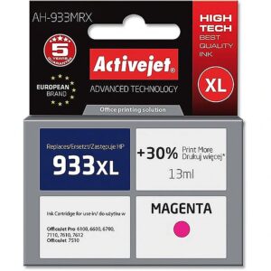 ActiveJet AH-933MRX ink (replacement for HP 933XL CN055AE; Premium; 13 ml; magenta) AH-933MRX 5901443015505