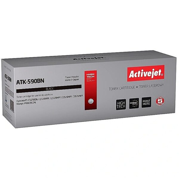 ActiveJet ATK-590BN toner (replacement for Kyocera TK-590K; Supreme; 7000 pages; black) ATK-590BN 5901443017240