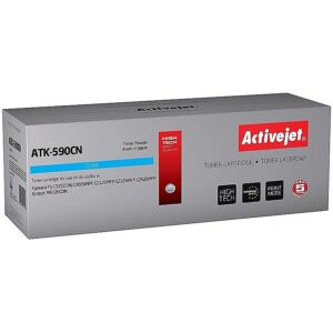 ActiveJet ATK-590CN toner (replacement for Kyocera TK-590C; Supreme; 5000 pages; cyan) ATK-590CN 5901443017257