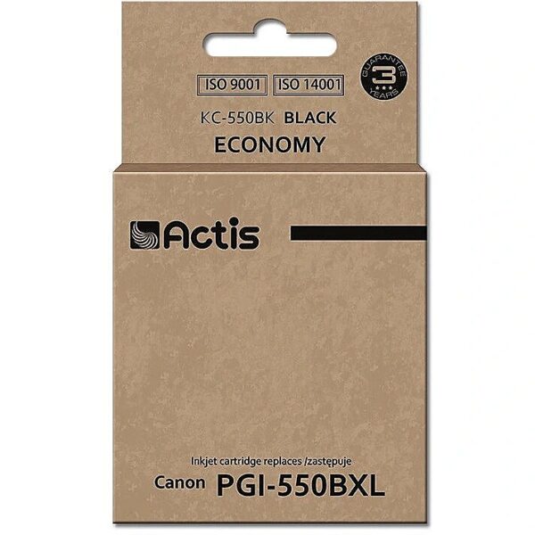 Actis KC-550Bk ink (replacement for Canon PGI-550Bk; Standard; 23 ml; black (with chip) KC-550Bk 5901443019695