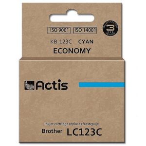 Actis KB-123C ink (replacement for Brother LC123C/LC121C; Standard; 10 ml; cyan) KB-123C 5901443020592