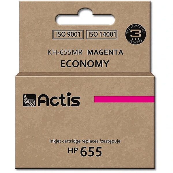 Actis KH-655MR ink (replacement for HP 655 CZ111AE; Standard; 12 ml; magenta) KH-655MR 5901443095880