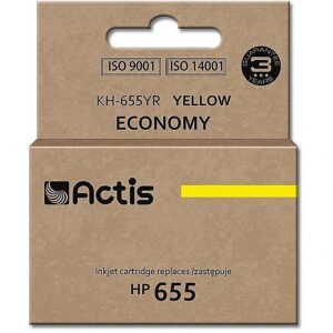 Actis KH-655YR ink (replacement for HP 655 CZ112AE; Standard; 12 ml; yellow) KH-655YR 5901443095897