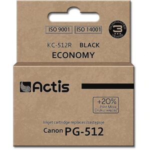 Actis KC-512R ink (replacement for Canon PG-512; Standard; 15 ml; black) KC-512R 5901443097693