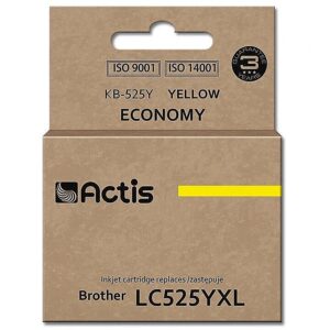 Actis KB-525Y ink (replacement for Brother LC-525Y; Standard; 15 ml; yellow) KB-525Y 5901443097945