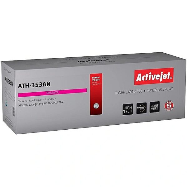 ActiveJet ATH-353AN toner (replacement for HP CF353A; Supreme; 1100 pages; magenta) ATH-353AN 5901443100270