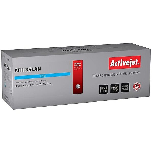 ActiveJet ATH-351AN toner (replacement for HP CF351A; Supreme; 1100 pages; cyan) ATH-351AN 5901443100287