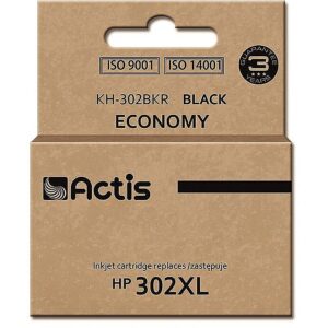 Actis KH-302BKR ink (replacement for HP 302XL F6U68AE; Premium; 15 ml; black) KH-302BKR 5901443102465