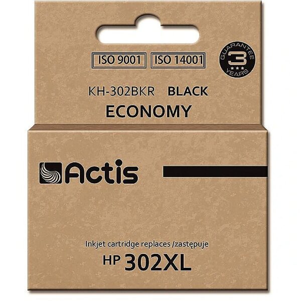 Actis KH-302BKR ink (replacement for HP 302XL F6U68AE; Premium; 15 ml; black) KH-302BKR 5901443102465