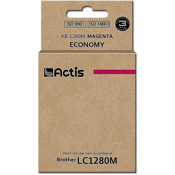 Actis KB-1280M ink (replacement for Brother LC-1280M; Standard; 19 ml; magenta) KB-1280M 5901443103134