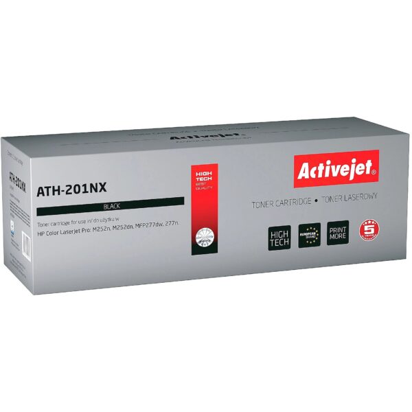 ActiveJet ATH-201NX toner (replacement for HP 201X CF400X; Supreme; 2800 pages; black) ATH-201NX 5901443105435