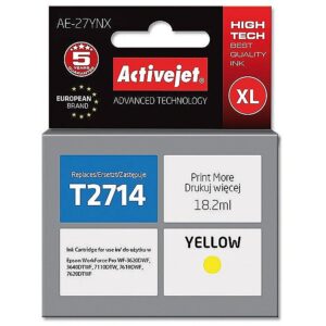 ActiveJet AE-27YNX (zamiennik Epson 27XL T2714; Supreme; 18 ml; żółty) AE-27YNX 5901443106180