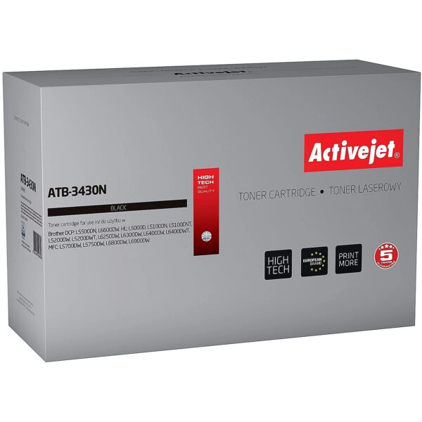 ActiveJet ATB-3430N toner (replacement for Brother TN-3430; Supreme; 3000 pages; black) ATB-3430N 5901443106623