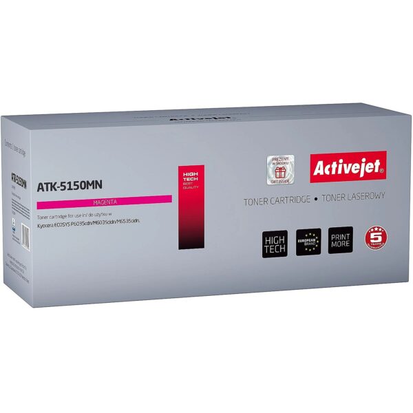 ActiveJet ATK-5150YN toner for Kyocera printer; Kyocera TK-5150M replacement; Supreme; 10000 pages; magenta ATK-5150MN 5901443107958