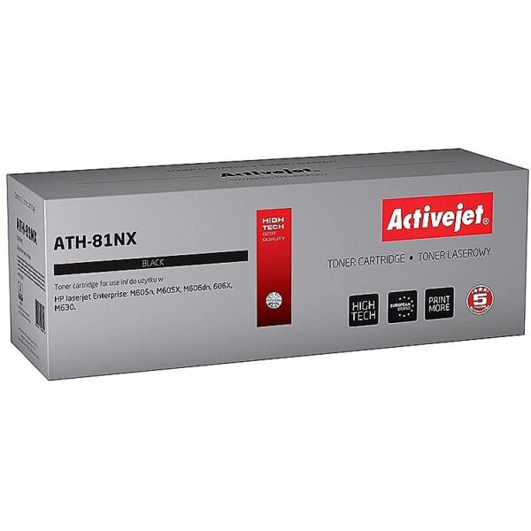 ActiveJet ATH-81NX toner (replacement for HP 81X CF281X; Supreme; 25000 pages; black) ATH-81NX 5901443108139