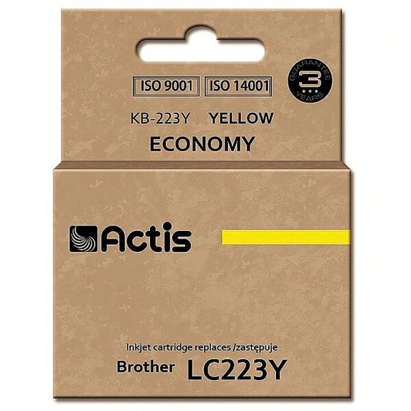 Actis KB-223Y ink (replacement for Brother LC223Y; Standard; 10 ml; yellow) KB-223Y 5901443108801