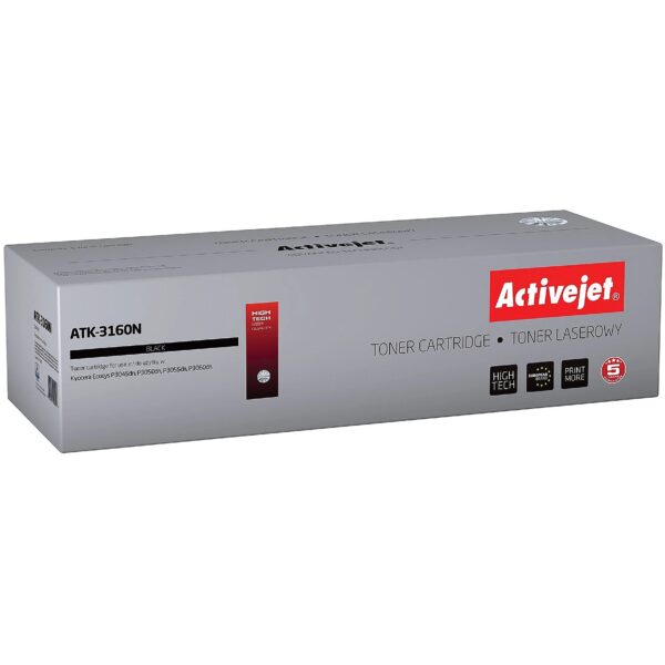 ActiveJet ATK-3160N toner for Kyocera printer; Kyocera TK-3160 replacement; Supreme; 12500 pages; black ATK-3160N 5901443108948