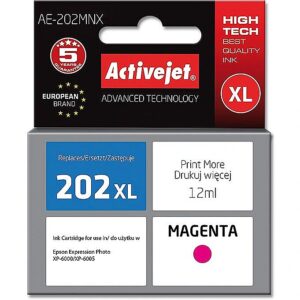 ActiveJet AE-202MNX ink (replacement for Epson 202XL H34010; Supreme; 12 ml; magenta) AE-202MNX 5901443111733