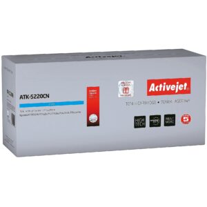 ActiveJet ATK-5220CN toner for Kyocera printer; Kyocera TK-5220C replacement; Supreme; 1200 pages; cyan ATK-5220CN 5901443115007