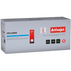 ActiveJet ATK-5230CN toner (replacement for Kyocera TK-5230C; Supreme; 2200 pages; cyan) ATK-5230CN 5901443115045