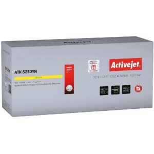 ActiveJet ATK-5230YN toner (replacement for Kyocera TK-5230Y; Supreme; 2200 pages; yellow) ATK-5230YN 5901443115069