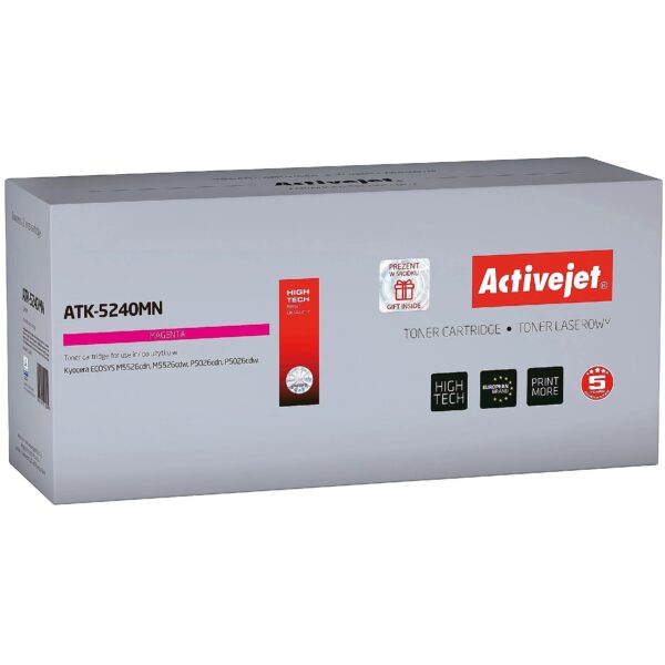 ActiveJet ATK-5240MN toner (replacement for Kyocera TK-5240M; Supreme; 3000 pages; magenta) ATK-5240MN 5901443115090