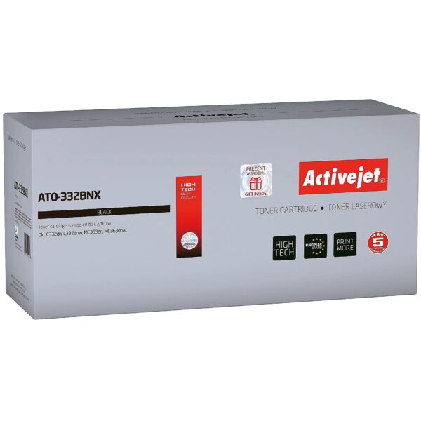 ActiveJet ATO-332BNX toner (replacement for OKI 46508712; Supreme; 3500 pages; black) ATO-332BNX 5901443115366