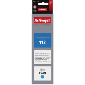 ActiveJet AE-113C ink (replacement for Epson 113 C13T06B240; Supreme; 70 ml; cyan) AE-113C 5901443115663