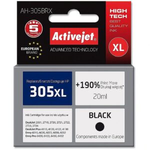 ActiveJet AH-305BRX (zamiennik HP 305 XL 3YM62AE; Premium; 20 ml; black) AH-305BRX 5901443116479