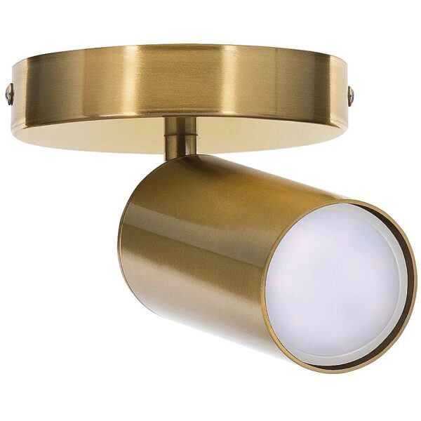 ActiveJet SPECTRA single gold ceiling wall lamp GU10 for living room AJE-SPECTRA 1P 5901443120483