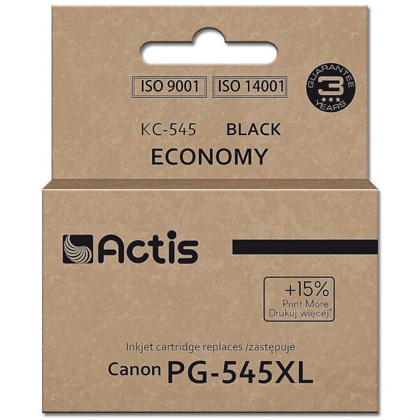 Actis KC-545 Ink Cartridge (replacement for Canon PG-545XL; Supreme; 15 ml; 207 pages; black). KC-545 5901443121213