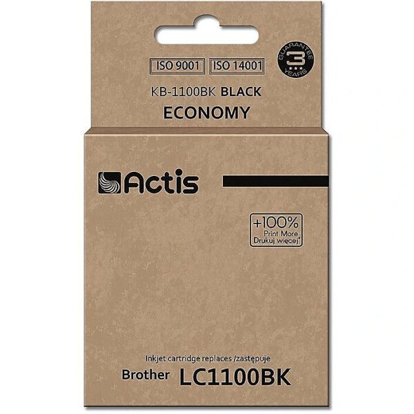 Actis KB-1100Bk ink (replacement for Brother LC1100BK / 980BK; Standard; 28 ml; black) KB-1100Bk 5901452149901