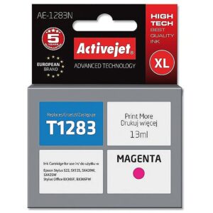 ActiveJet AE-1283N Ink (replacement for Epson T1283; Supreme; 13 ml; magenta) AE-1283N 5901452151157