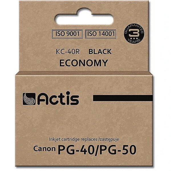 Actis KC-40R ink (replacement for Canon PG-40 / PG-50; Standard; 25 ml; black) KC-40R 5901452155865