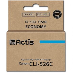 Actis KC-526C ink (replacement for Canon CLI-526C; Standard; 10 ml; cyan) KC-526C 5901452156657