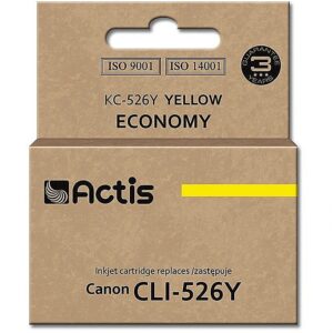 Actis KC-526Y ink (replacement for Canon CLI-526Y; Standard; 10 ml; yellow) KC-526Y 5901452156671