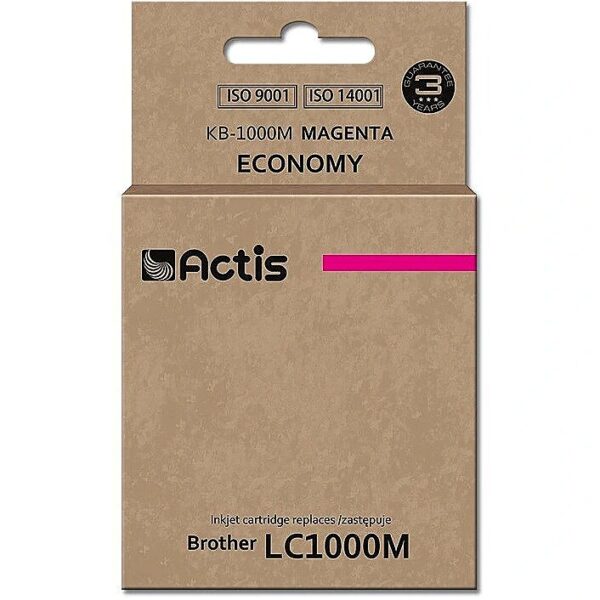 Actis KB-1000M ink (replacement for Brother LC1000M/LC970M; Standard; 36 ml; magenta) KB-1000M 5901452156794