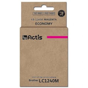 Actis KB-1240M ink for Brother printer; Brother LC1240M/LC1220M replacement; Standard; 19 ml; magenta. KB-1240M 5901452156879