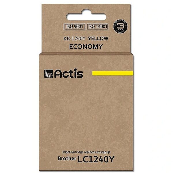 Actis KB-1240Y ink (replacement for Brother LC1240Y/LC1220Y; Standard; 19 ml; yellow) KB-1240Y 5901452156886