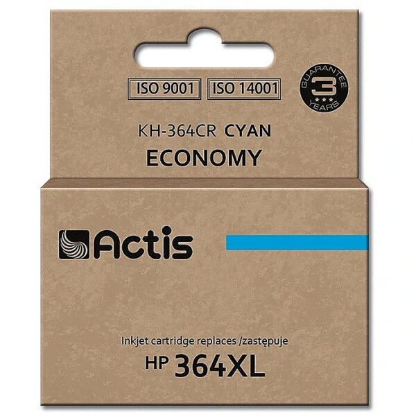 Actis KH-364CR ink (replacement for HP 364XL CB323EE; Standard; 12 ml; cyan) KH-364CR 5901452157357