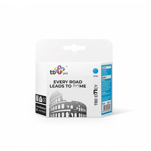 TB Print Ink TBE-D71CY (Epson T071240) Cyan 100% new TBE-D71CY 5901500500852