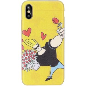 Cartoon Network Johnny Bravo Silicone Case for Apple iPhone X / XS Love CA-BC-IPH-X/XS-JB2 5901737946768