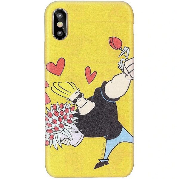 Cartoon Network Johnny Bravo Silicone Case for Apple iPhone 5 / 5S / SE Love CA-BC-IPH-5/5S-JB2 5901737946935