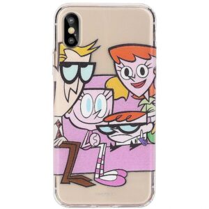 Cartoon Network Dexter Silicone Case for Apple iPhone X / XS Family CA-BC-IPH-X/XS-FA 5901737947888