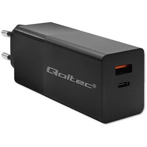 Qoltec GaN Power PRO charger 1xUSB C