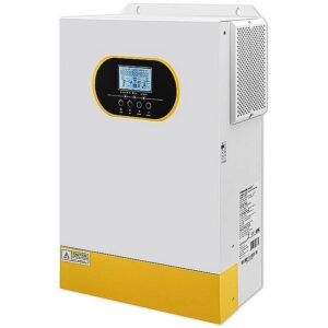 Qoltec Hybrydowy inwerter solarny Off-Grid 5.5kVA| 5.5kW | 100A | MPPT | LCD | BMS | Sinus 53871 5901878538716